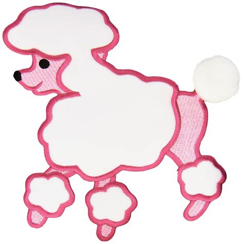 poodle skirt poodle applique